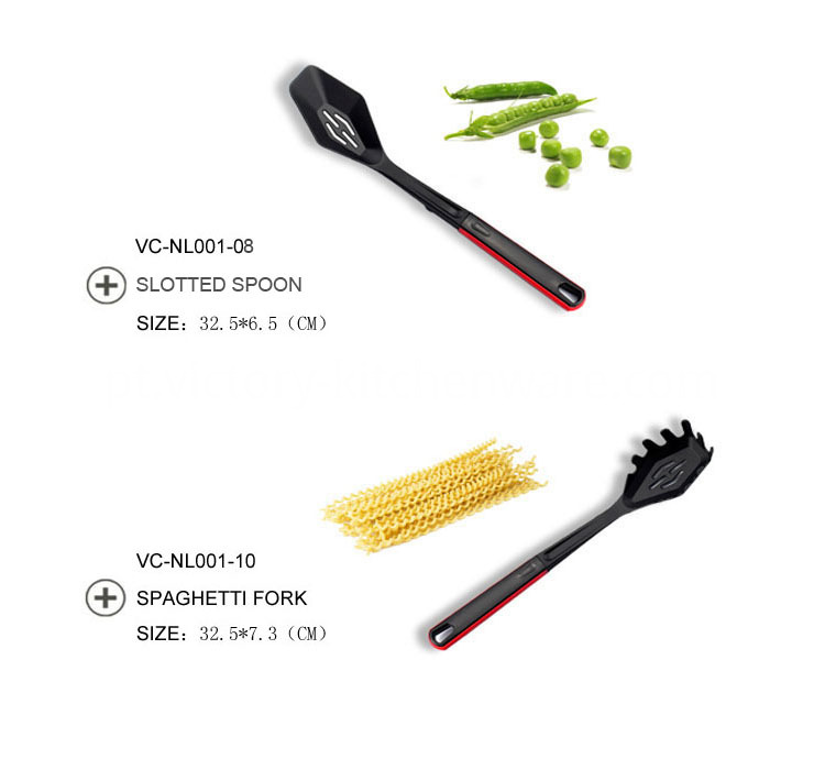 Conjunto de ferramentas de cozinha de nylon Nylon kitchen tools set